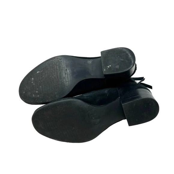 Ugg Bandara Black Suede Ankle Boot Heeled‎ Size US 6 - Picture 8 of 8